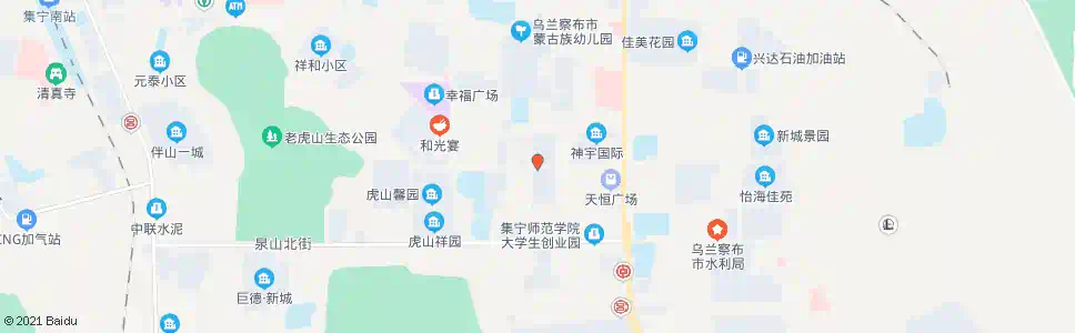 乌兰察布文化小区_公交站地图_乌兰察布公交_妙搜公交查询2025