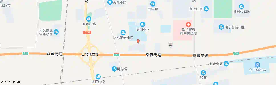 乌兰察布蒙古族中学_公交站地图_乌兰察布公交_妙搜公交查询2025