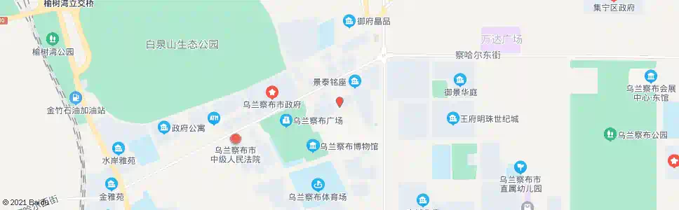 乌兰察布市药监局_公交站地图_乌兰察布公交_妙搜公交查询2025