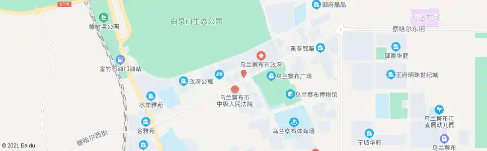 乌兰察布区财政局_公交站地图_乌兰察布公交_妙搜公交查询2025