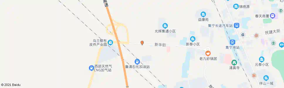 乌兰察布气象局_公交站地图_乌兰察布公交_妙搜公交查询2025