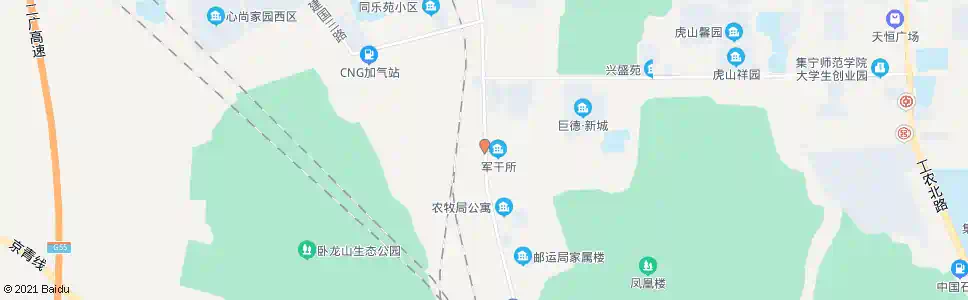 乌兰察布军干所_公交站地图_乌兰察布公交_妙搜公交查询2025