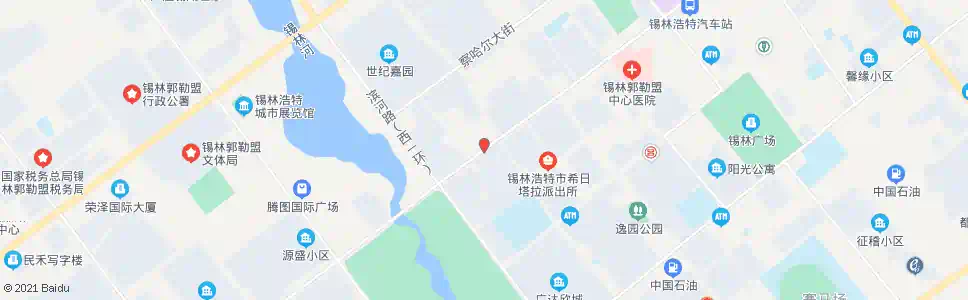 锡林郭勒武警小区_公交站地图_锡林郭勒公交_妙搜公交查询2025