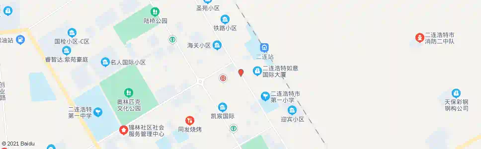 锡林郭勒东统建楼_公交站地图_锡林郭勒公交_妙搜公交查询2025