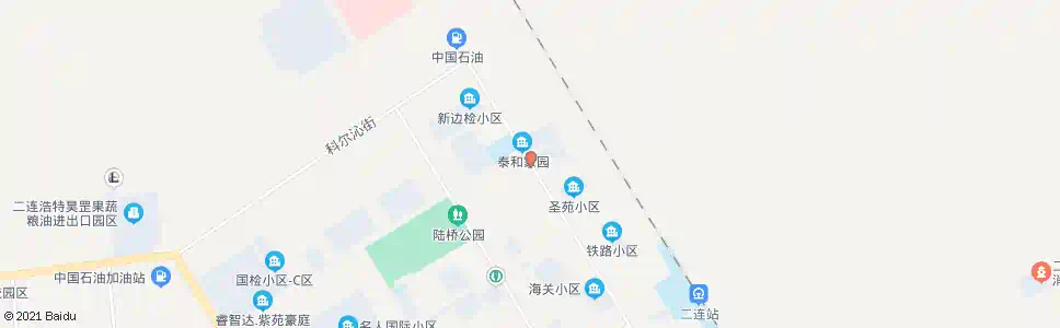 锡林郭勒泰和家园_公交站地图_锡林郭勒公交_妙搜公交查询2025