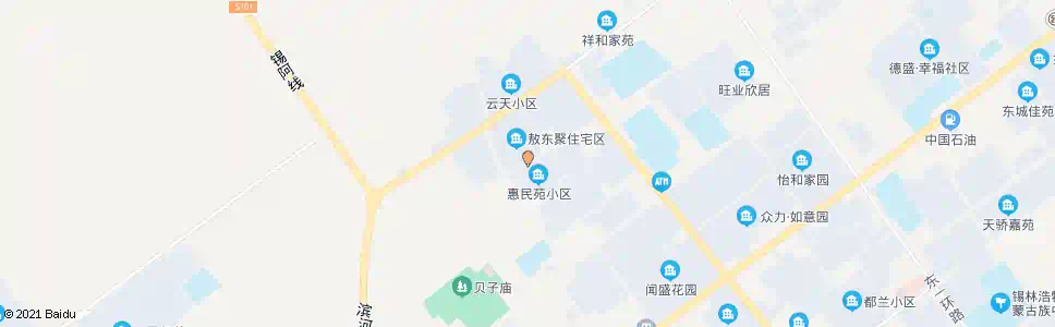 锡林郭勒敖东聚小区_公交站地图_锡林郭勒公交_妙搜公交查询2025