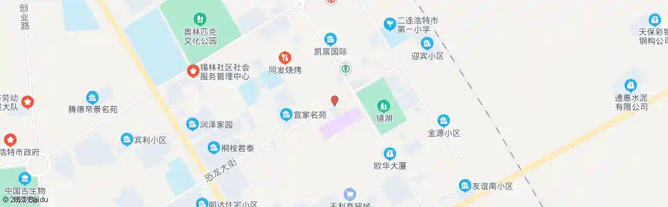 锡林郭勒蒙客隆超市_公交站地图_锡林郭勒公交_妙搜公交查询2025