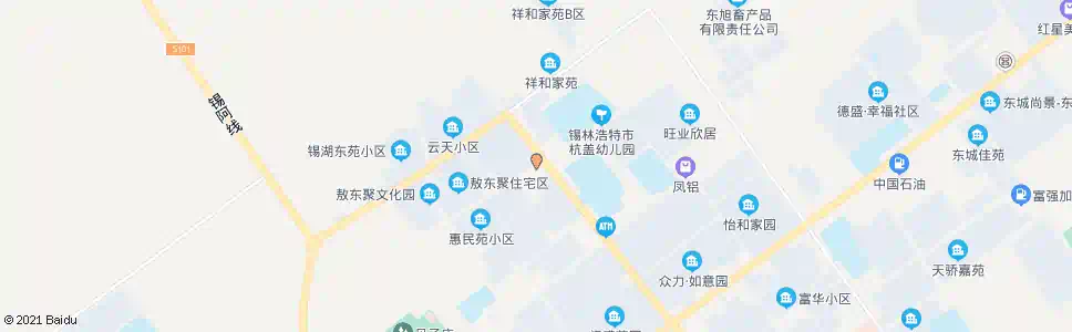 锡林郭勒宇鸿领秀城_公交站地图_锡林郭勒公交_妙搜公交查询2025