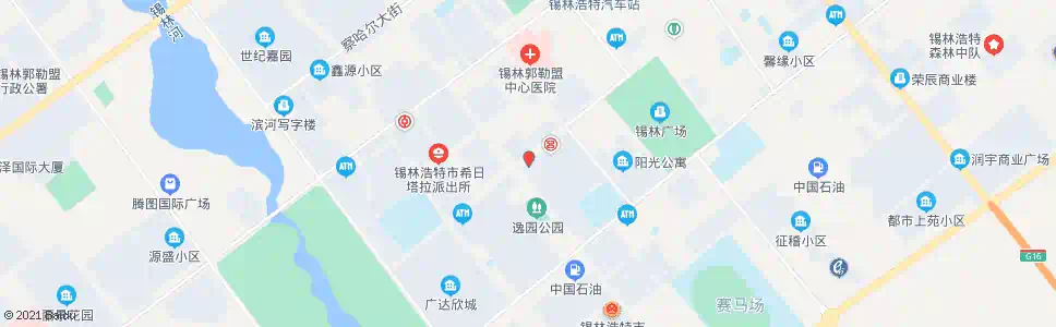 锡林郭勒逸园小区_公交站地图_锡林郭勒公交_妙搜公交查询2025