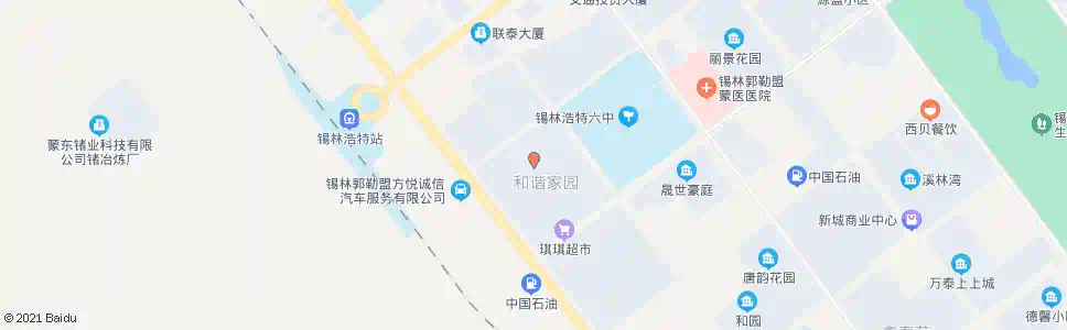 锡林郭勒公安小区_公交站地图_锡林郭勒公交_妙搜公交查询2025