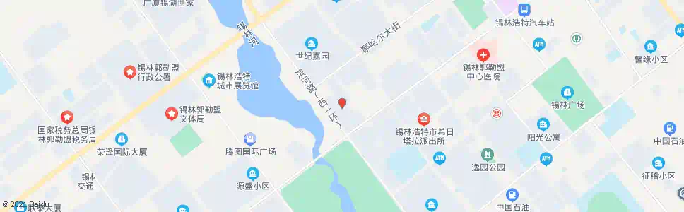 锡林郭勒那达慕小区_公交站地图_锡林郭勒公交_妙搜公交查询2025