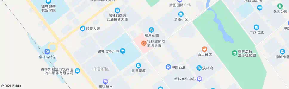 锡林郭勒三门诊_公交站地图_锡林郭勒公交_妙搜公交查询2025