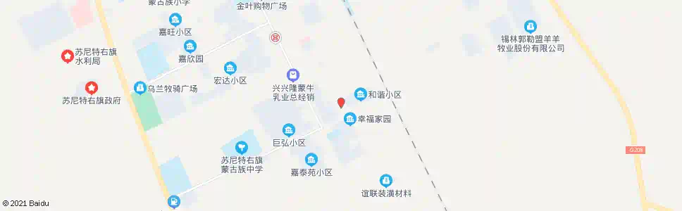 锡林郭勒三队西_公交站地图_锡林郭勒公交_妙搜公交查询2025