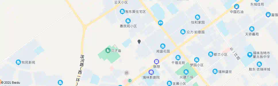 锡林郭勒紫藤花园_公交站地图_锡林郭勒公交_妙搜公交查询2025