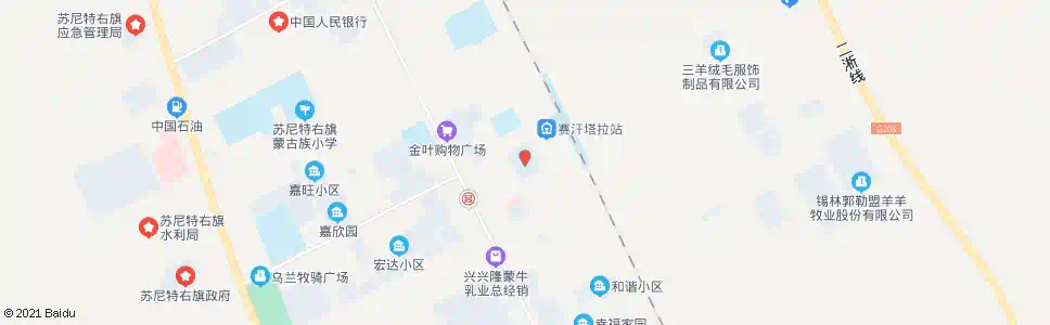 锡林郭勒铁路小区_公交站地图_锡林郭勒公交_妙搜公交查询2025