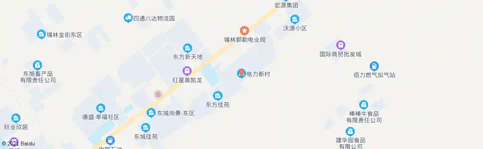 锡林郭勒电力新村_公交站地图_锡林郭勒公交_妙搜公交查询2025