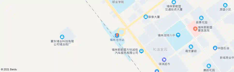 锡林郭勒火车站_公交站地图_锡林郭勒公交_妙搜公交查询2025