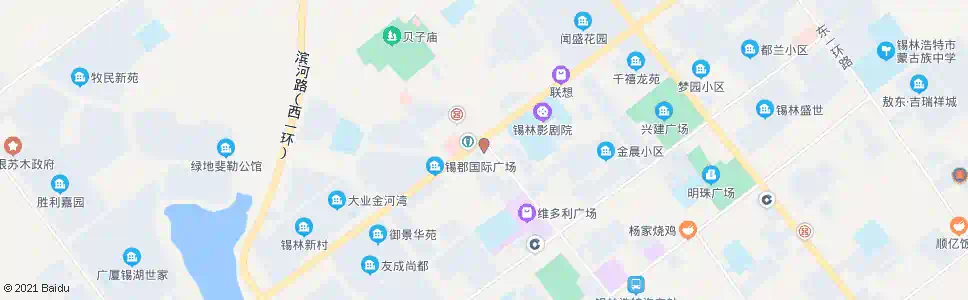 锡林郭勒怡翔电器_公交站地图_锡林郭勒公交_妙搜公交查询2025