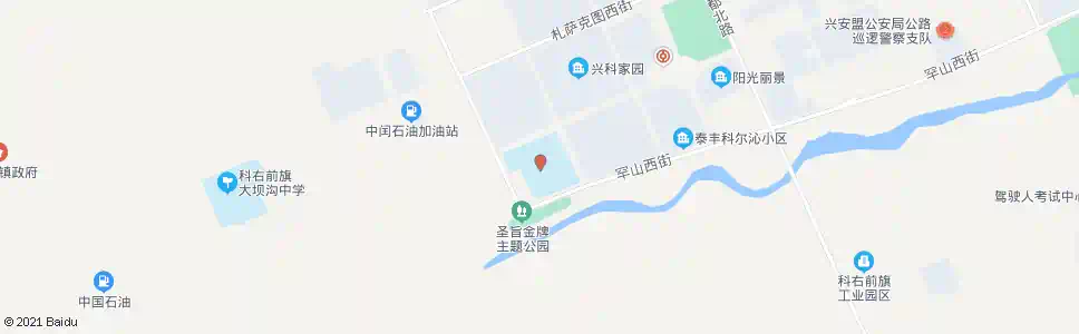 兴安盟前旗一小_公交站地图_兴安盟公交_妙搜公交查询2025