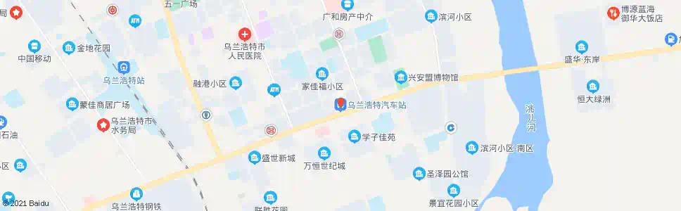 兴安盟乌兰浩特汽车站_公交站地图_兴安盟公交_妙搜公交查询2025