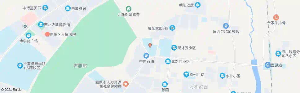 固原六小_公交站地图_固原公交_妙搜公交查询2025