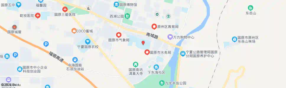固原二中梁_公交站地图_固原公交_妙搜公交查询2025