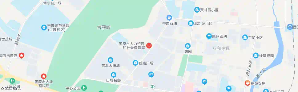 固原社保局_公交站地图_固原公交_妙搜公交查询2025