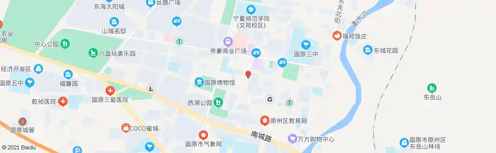 固原五指广场_公交站地图_固原公交_妙搜公交查询2025