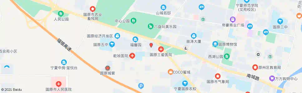 固原福苑饭庄_公交站地图_固原公交_妙搜公交查询2025