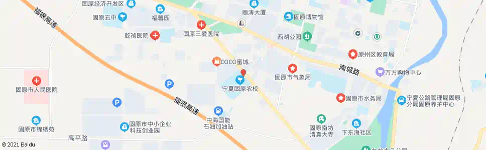 固原卫生室_公交站地图_固原公交_妙搜公交查询2025