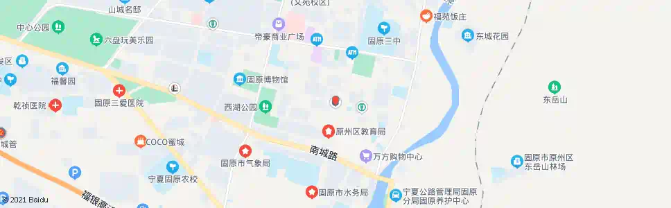 固原建行什字_公交站地图_固原公交_妙搜公交查询2025