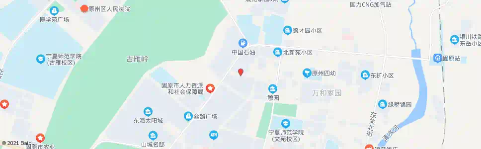 固原利民小区_公交站地图_固原公交_妙搜公交查询2025