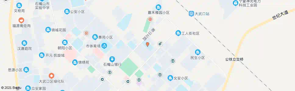 石嘴山市九中_公交站地图_石嘴山公交_妙搜公交查询2025