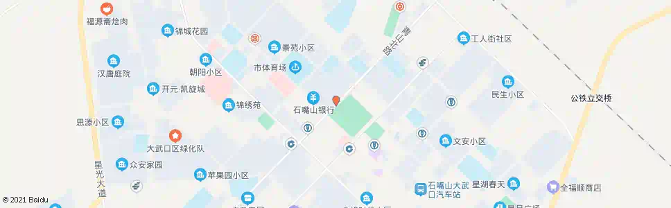 石嘴山青山公园西门_公交站地图_石嘴山公交_妙搜公交查询2025