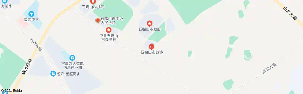 石嘴山市政协_公交站地图_石嘴山公交_妙搜公交查询2025
