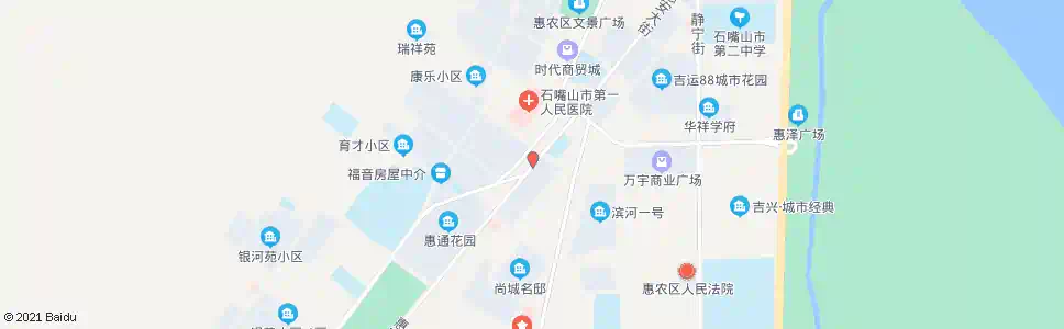 石嘴山清华街_公交站地图_石嘴山公交_妙搜公交查询2025