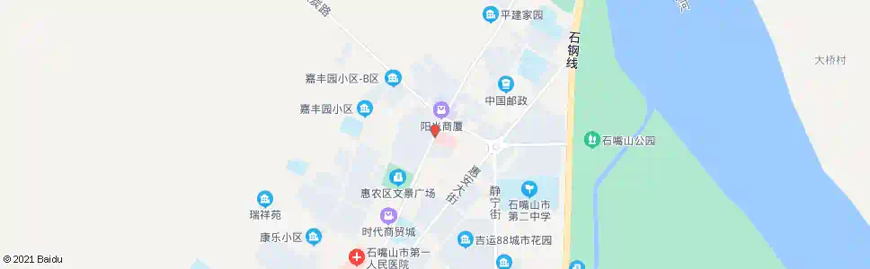 石嘴山中心医院_公交站地图_石嘴山公交_妙搜公交查询2025