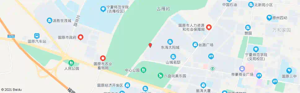 石嘴山南城西门_公交站地图_石嘴山公交_妙搜公交查询2025