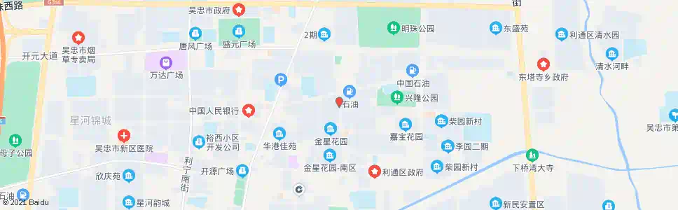 吴忠金塔小区_公交站地图_吴忠公交_妙搜公交查询2025