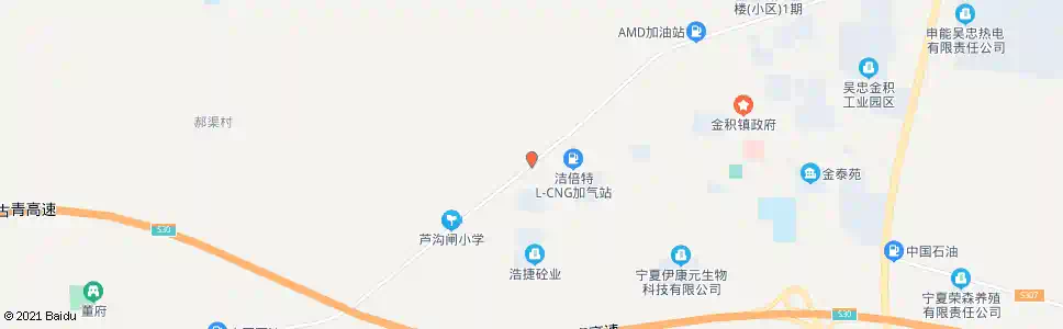 吴忠金积西门_公交站地图_吴忠公交_妙搜公交查询2025