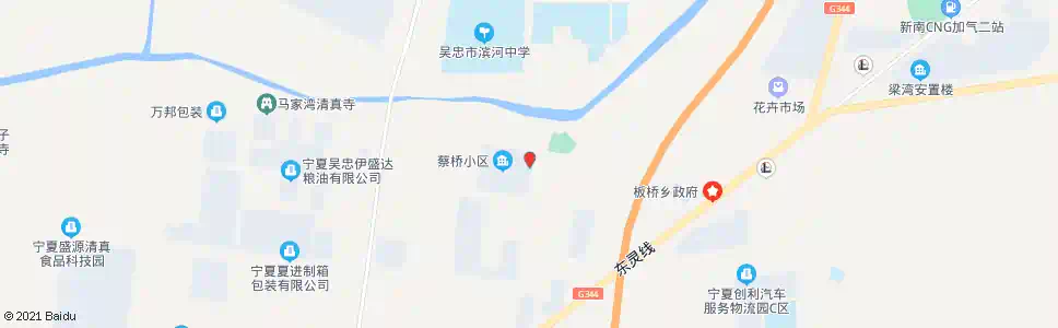 吴忠蔡桥村_公交站地图_吴忠公交_妙搜公交查询2025