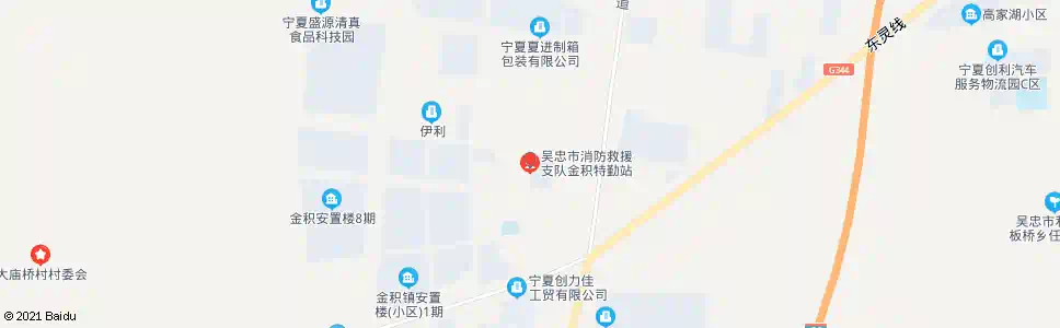 吴忠金积电信局_公交站地图_吴忠公交_妙搜公交查询2025