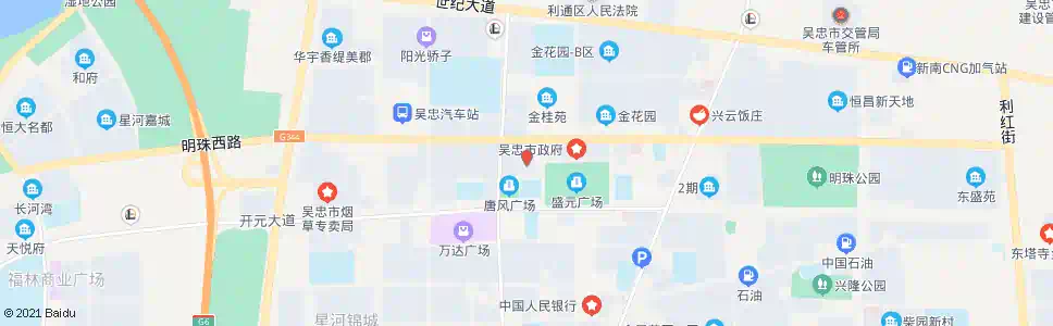 吴忠红宝宾馆_公交站地图_吴忠公交_妙搜公交查询2025