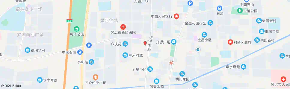 吴忠西市场_公交站地图_吴忠公交_妙搜公交查询2025