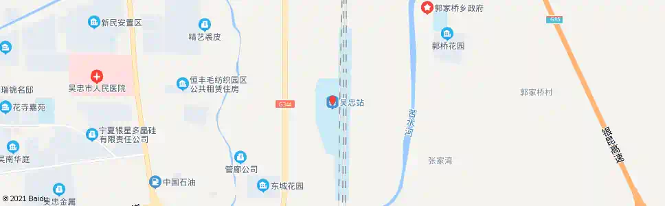 吴忠蔡桥_公交站地图_吴忠公交_妙搜公交查询2025