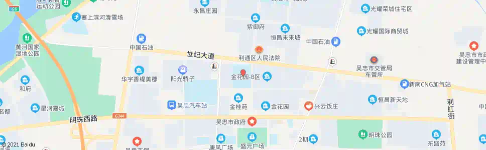 吴忠第五中学_公交站地图_吴忠公交_妙搜公交查询2025