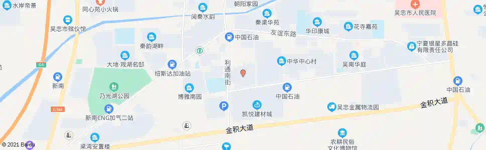 吴忠中华新村_公交站地图_吴忠公交_妙搜公交查询2025