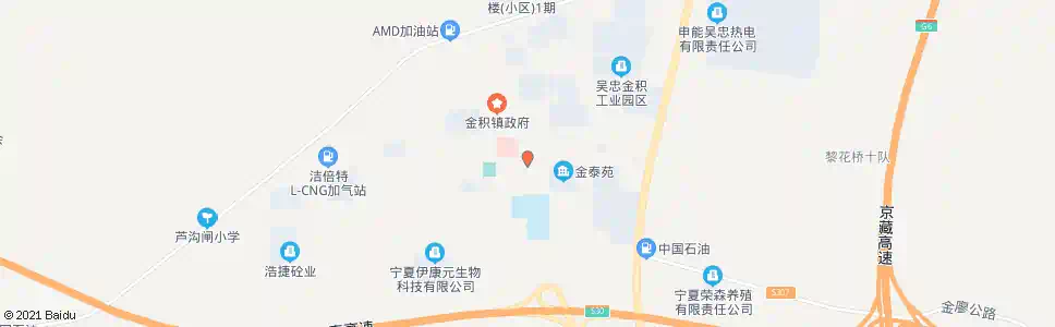 吴忠化肥厂家属院_公交站地图_吴忠公交_妙搜公交查询2025