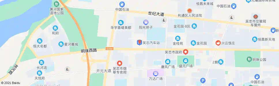 吴忠新车站_公交站地图_吴忠公交_妙搜公交查询2025
