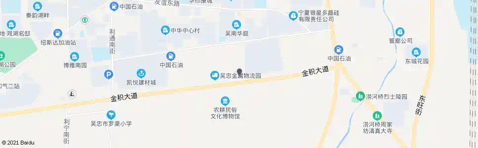 吴忠劳务市场_公交站地图_吴忠公交_妙搜公交查询2025